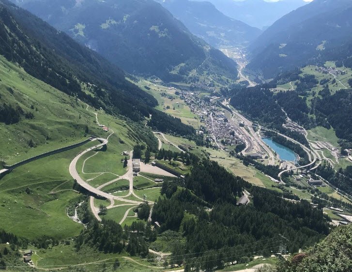 Ruina del Castel di Stalvedro, Airolo, Switzerland, Switzerland